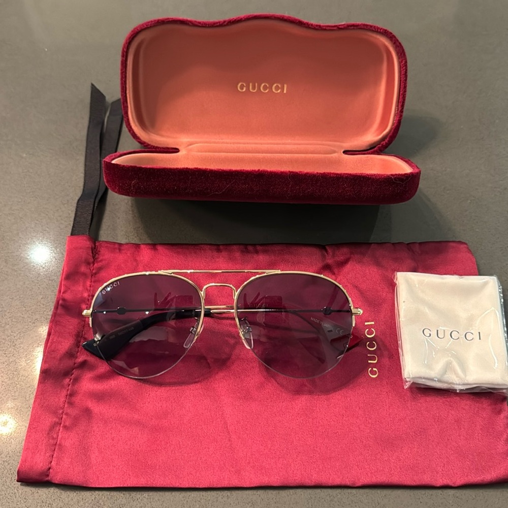 Gucci Aviator Sunglasses